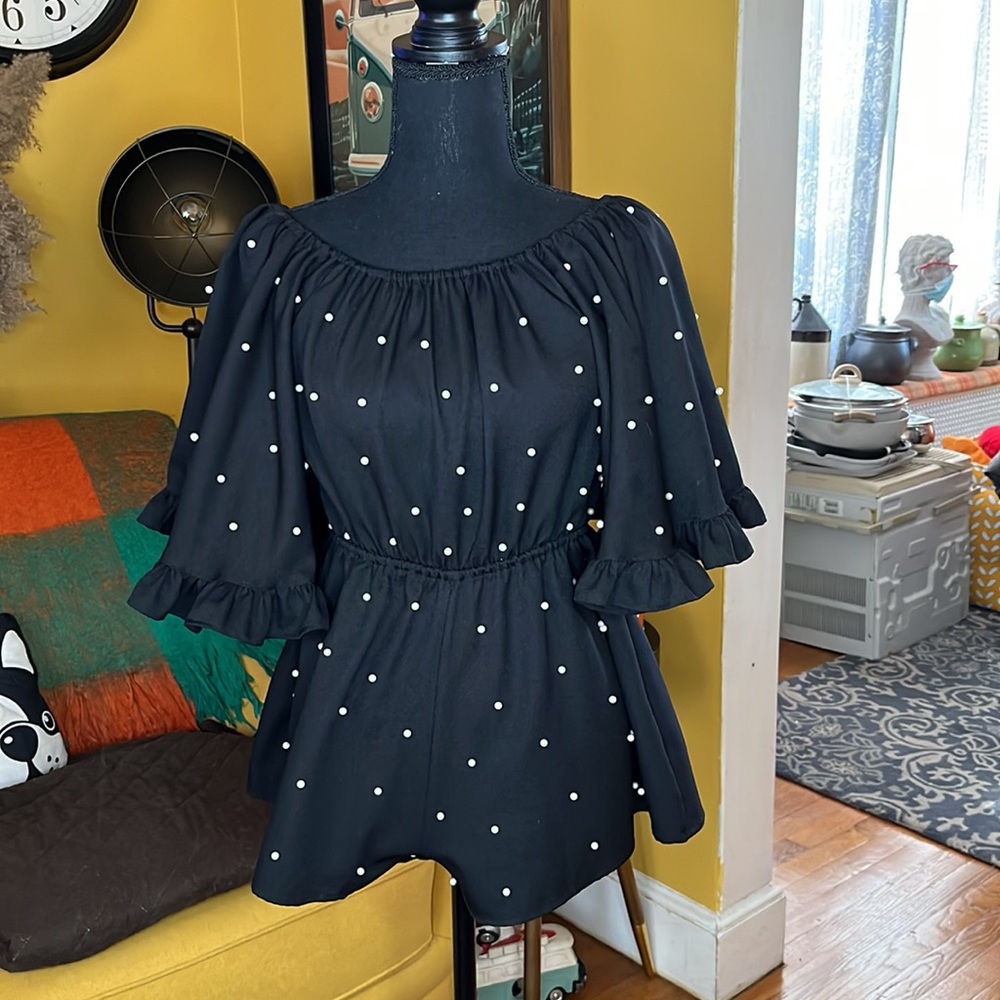 Alythea Black Pearl Romper/Jumpsuit (Size S/M)